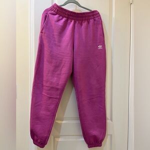 Adidas Womens Magenta Joggers